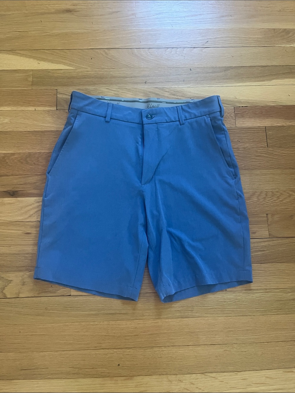 Walter Hagen Blue Flat Front Men’s Shorts